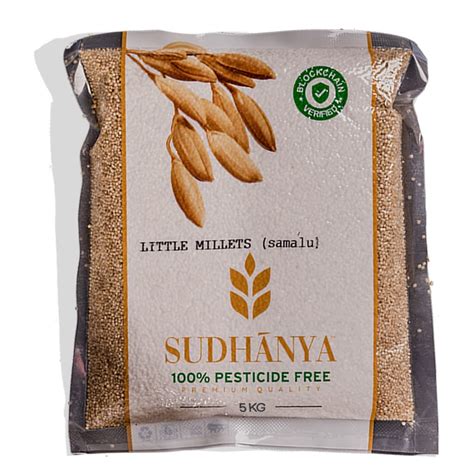 Sudhanya Little Millet (Samulu) Natural Grains 5 kg Kutki/Samai/Same ...
