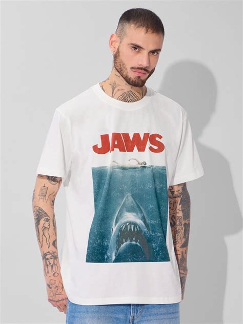 Buy Jaws: Poster T-Shirts Online