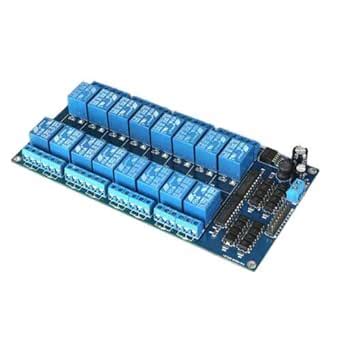 3NH® 12V Active Low 16 Channel Relay Module Board for Arduino PIC AVR ...