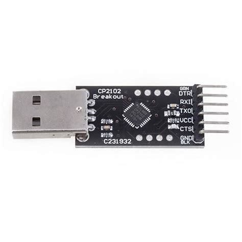xcluma Cp2102 Module with Dtr Pin TTL Uart 6Pin Cp2102 Module Serial ...