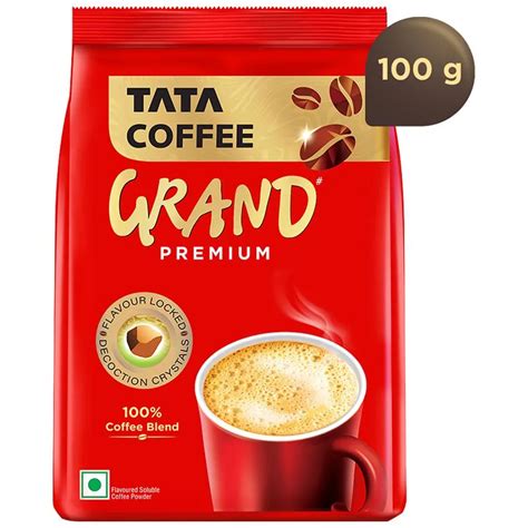 Tata Coffee Grand Premium Instant Coffee - 100% Coffee Blend