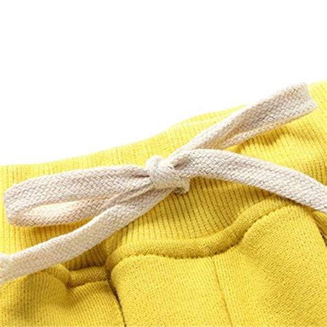 Hopscotch Boys Cotton Dacron Solid Joggers in Yellow Color : Amazon.in ...