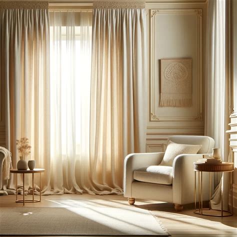 18 Outstanding Curtain Colors to Accentuate Your Cream Walls