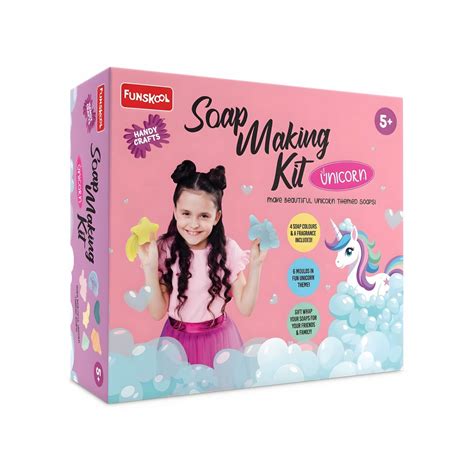 Funskool Handycrafts Unicorn Soap Making Kit - Multi Colour – Chera ...