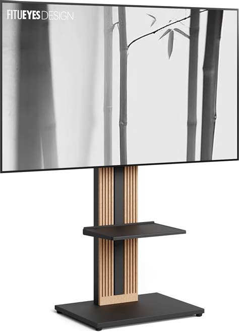 Amazon.com: FITUEYES Design Wood TV Mount Stand Swivel for 32-65 inch ...