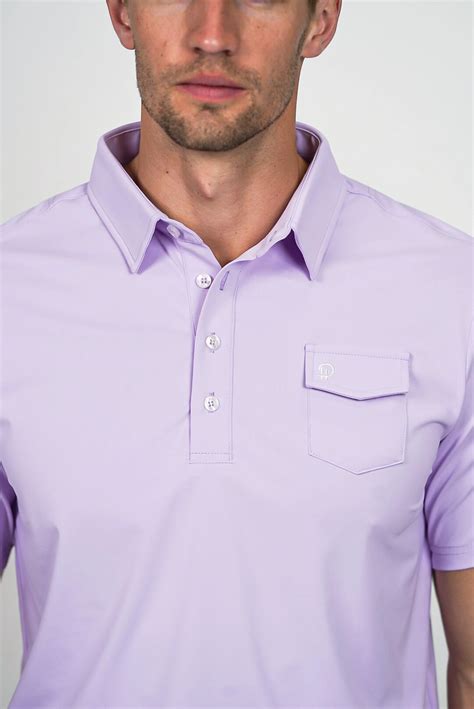 Light Purple Golf Shirt — Parker & Hyde