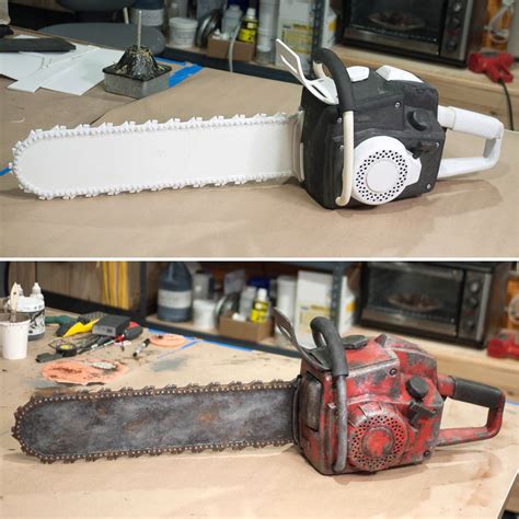 Foam Chainsaw Prop — Modulus Props | Chainsaw, Foam props, Diy props