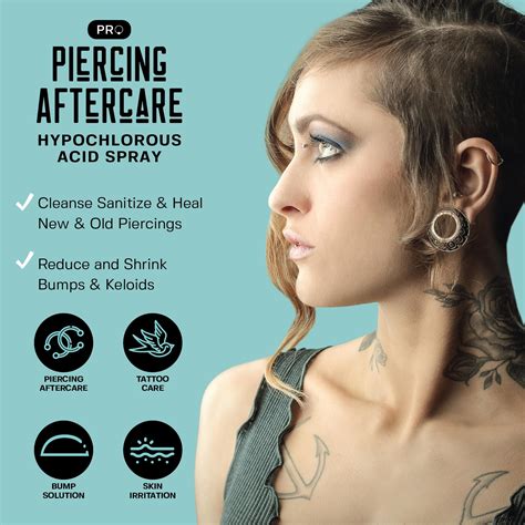 Mua BASE LABORATORIES Piercing Aftercare Hypochlorous Acid Spray PRO - 8 OZ | Ear Piercing ...