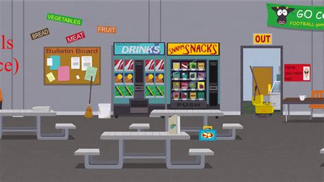 South Park School Cafeteria 3 (Unused SoT BG) by RoamingBerry on DeviantArt