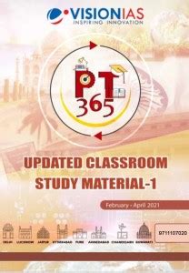 Vision IAS - Updated Classroom Study Material (Part-1) - Civil Service ...