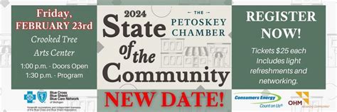 Petoskey Chamber’s 2024 State of the Community, Crooked Tree Arts ...
