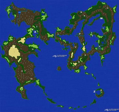 最终幻想5全世界地图清晰-k73游戏之家