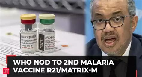 WHO recommends 2nd Malaria vaccine R21/Matrix-M made by Oxford-Serum ...