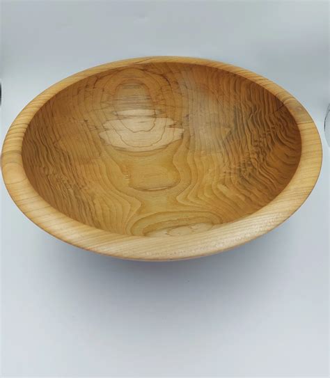 Irish Cherry Bowl 15" x 5" — FRED O'MAHONY WOODTURNING