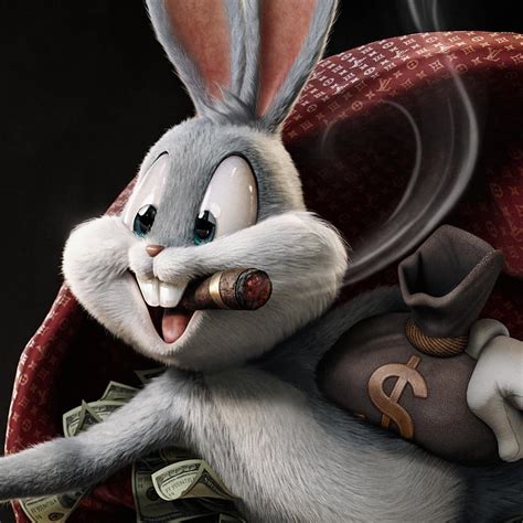 Gangster Bugs Bunny Wallpaper