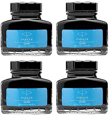 Parker Quink Ink Bottle | Blue Ink – 30ml | Fountain Pen Ink | Smooth ...