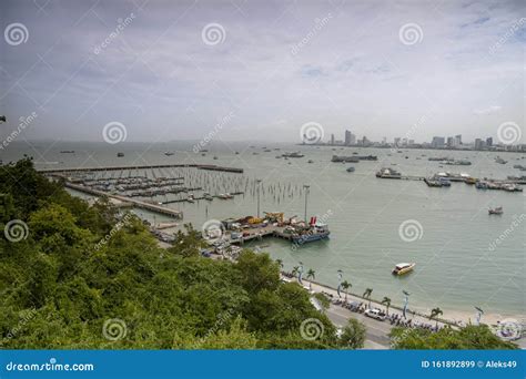 Aussicht Auf Den Golf Von Siam Und Die Stadt Pattaya Thailand - 07 ...