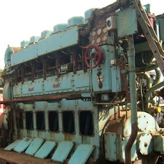 MAK MAIN ENGINE - 6M 452 AK | Ship Machinery | Used Recondition