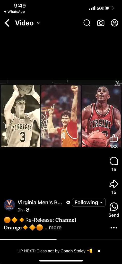 🏀 Virginia vs Memphis, L, 64-62, 6-5 (0-1 ACC), Wednesday, 18 December ...