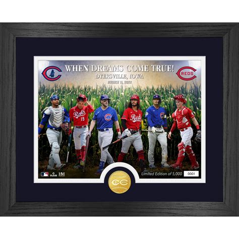 Chicago Cubs vs Cincinnati Reds MLB Field Of Dreams 2022 Bronze Coin ...