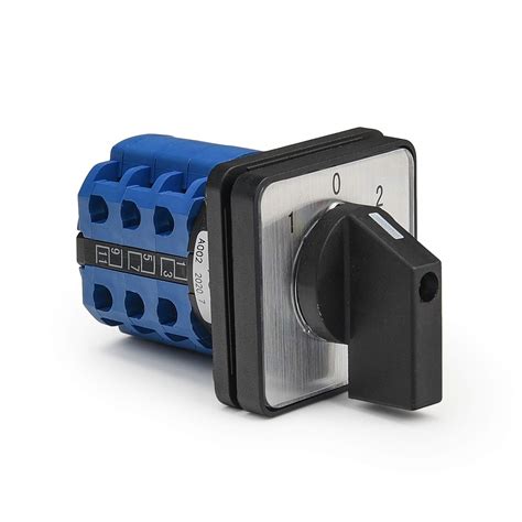 Buy APIELE Changeover Selector Switch 20A 3 Position 12 Terminals Poles ...