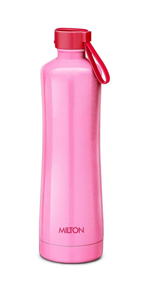 Milton Tiara Stainless Steel Flask, 1.1 Litre, Pink : Amazon.in: Home ...