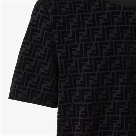Shop Men's Designer Black T-shirts & Polos | FENDI US