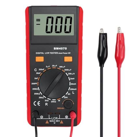 CAMWAY LCR Meter LCD Capacitance Inductance Resistance Tester Measuring ...