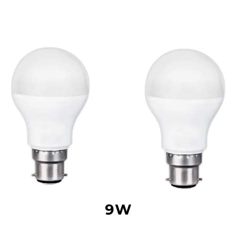 DOB (Direct on Board) Based 9 Watts LED Bulb- 1 Year Warranty (Pack of ...