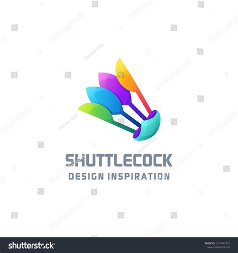 Shuttle Cock Logo Design 的图像结果
