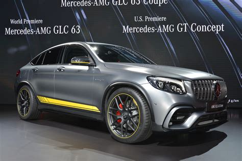 The 2018 Mercedes-AMG GLC63 and GLC63 Coupe are your insane compact SUVs