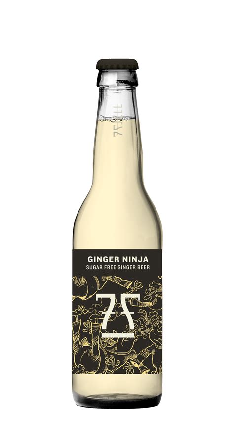Ginger Ninja - Sugar Free Ginger Beer 12X33CL BTL - 7 Fjell Bryggeri