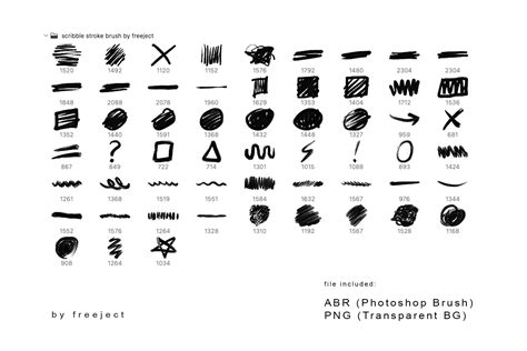 Free DEMO Scribble Marker Brush