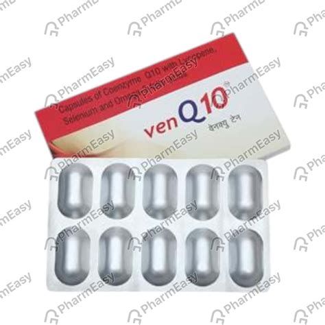 Buy Vin Q10 Strip Of 10 Capsules Online at Flat 15% OFF | PharmEasy