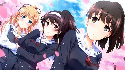 HD Wallpaper of Saekano: How to Raise a Boring Girlfriend Characters