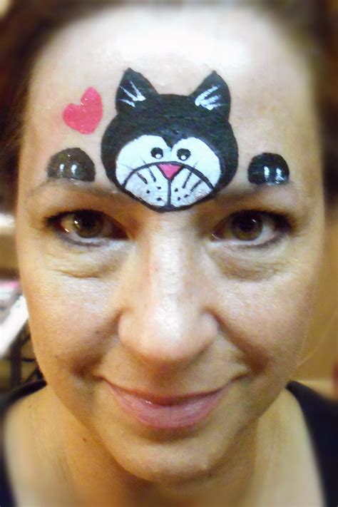 Black/White Kitty- Smiley Faces by Jo | Face painting, Face painting ...
