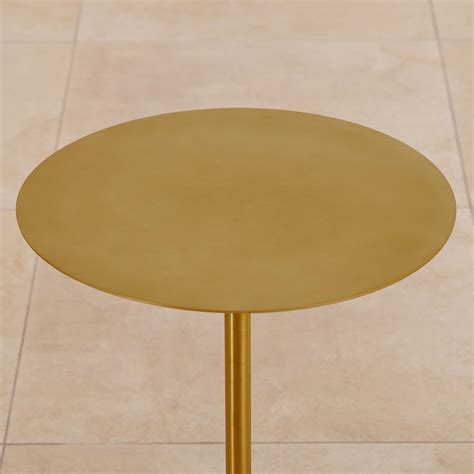 Buy August Marble Accent Table - Gold from Home Centre at just INR 9990.0