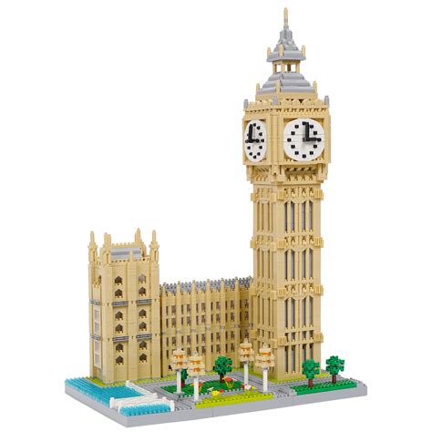 Buy LULUFUN Big Ben Mini Building Block, London Famous Architecture ...
