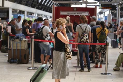 Italy rail strike strands commuters and tourists in sweltering weather ...