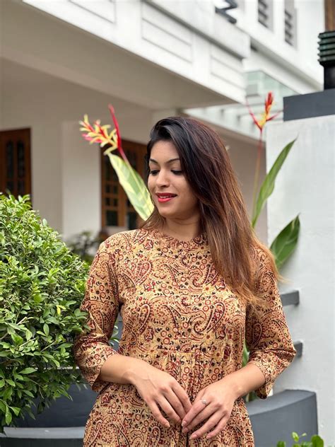 Kalamkari Hand block Print Cotton Kurta – Sheetal Sarees