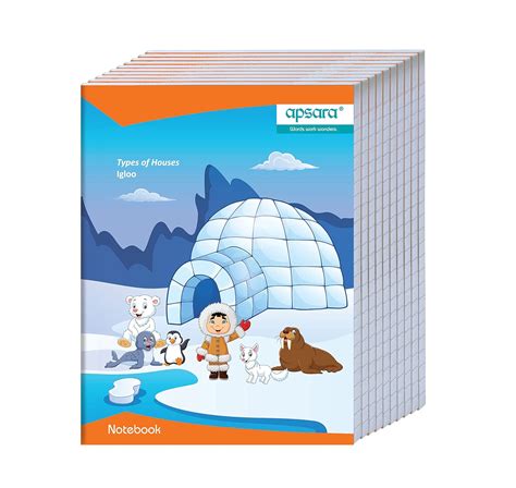 Apsara Kingsize Notebook | 24 CM x 18 CM Approx - Pages 172 | Unruled ...