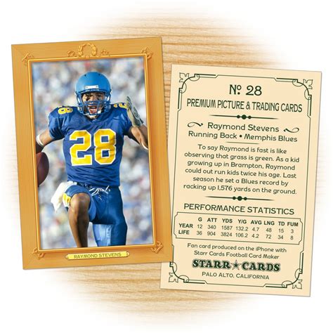 Sign Football Cards at Gayla Wilson blog