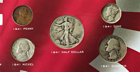 1941 United States Mint Set*70th Anniversary of Pearl Harbor*Silver ...