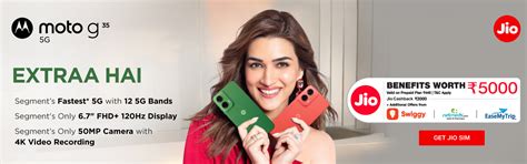 Exclusive Moto G35 SmartPhone Offer 2024 by Jio