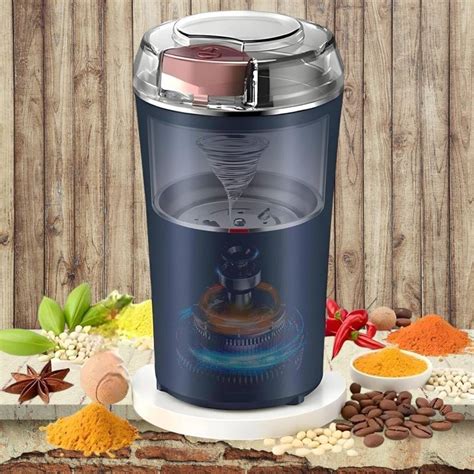 Praaj 300 W Mini Electric Blue Grinder for Spices ,Coffee Beans & Dry ...