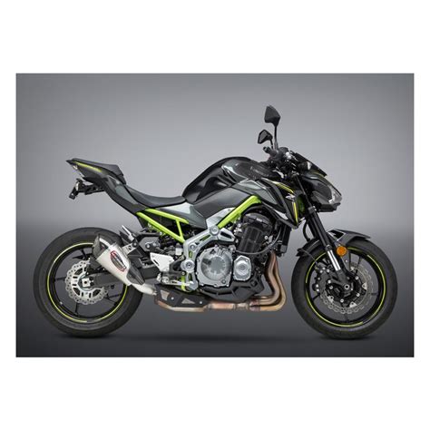Yoshimura Alpha T Works Street Slip-On Exhaust for Kawasaki Z900 2020 ...