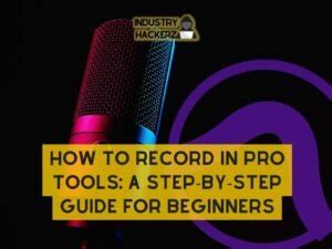 Pro Tools Recording 的图像结果