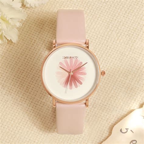Shop online Rosy Pink PU Strap Watch By Joker and Witch – Joker & Witch