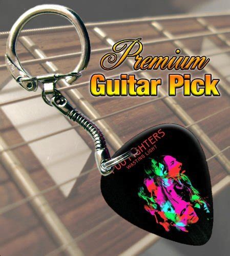 Printed Picks Company Foo Fighters Wasting Light Guitar Pick Keyring ...