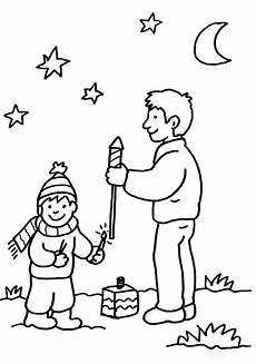silvester malvorlagen zum ausdrucken ausmalbild silvester vater und sohn beim feuerwerk silvester malvorlagen zum ausdrucken ausmalbild silvester vater und sohn beim feuerwerk